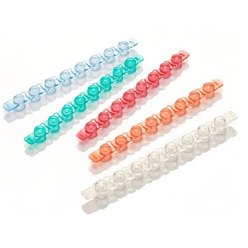 Applied Biosystems™ MicroAmp™ 8-Cap Strip, assorted colors